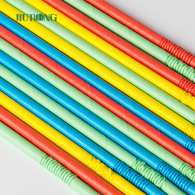 Bio Custom Prosta papierowa słomka do picia do kawy Boba Tea