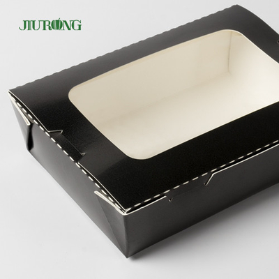 Proste eleganckie składane pudełko Opakowanie Tektura falista Hamburger Box
