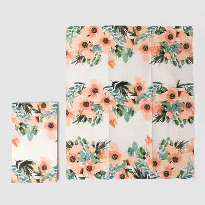 Niestandardowy nadruk Fashion Flower Jednorazowe serwetki papierowe Materiały weselne