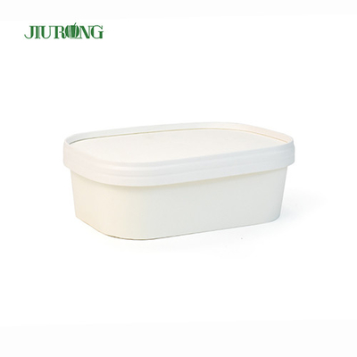 Wodoodporna miska do recyklingu papieru na wynos 1500 ml Food Grade do sałatki