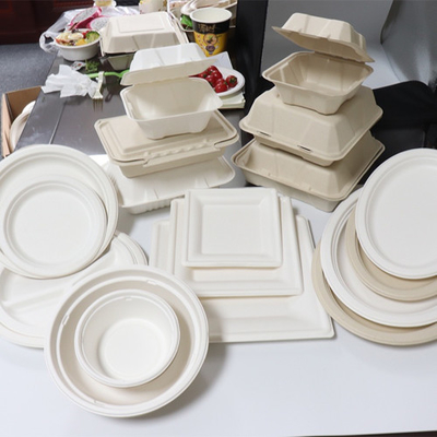 Pojemnik na żywność z trzciny cukrowej Bagasse