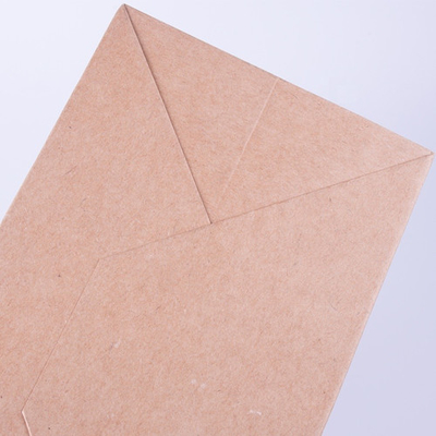 Dostosowany płaski uchwyt Biodegradowalna torba papierowa Ekologiczny nadruk z logo 280 mm