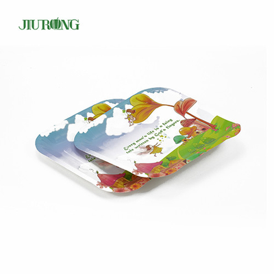 Biodegradowalne talerze papierowe z powłoką UV Food Grade Recyclable Matt Lamination