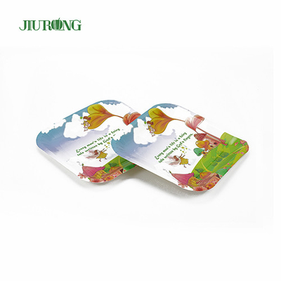 Biodegradowalne talerze papierowe z powłoką UV Food Grade Recyclable Matt Lamination