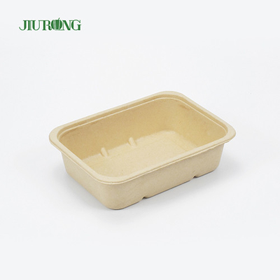 Drukowany, zrównoważony papier z trzciny cukrowej Bagasse Food Box, odporny na tłuszcz