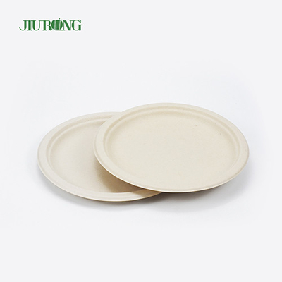 Sushi Biodegradowalne talerze z trzciny cukrowej z recyklingu 155 mm Jiurong