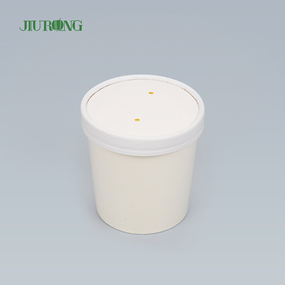 Niestandardowe papierowe miski do lodów spożywczych Bezpieczne w kuchence mikrofalowej 8 OZ Eco Friendly