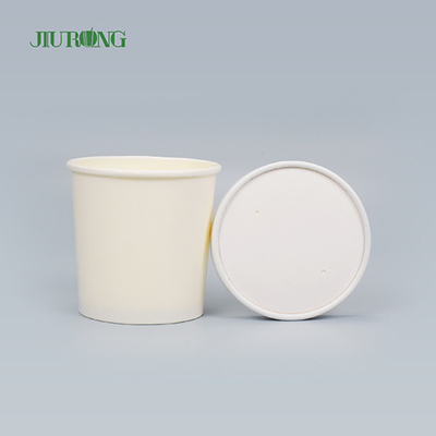 Niestandardowe papierowe miski do lodów spożywczych Bezpieczne w kuchence mikrofalowej 8 OZ Eco Friendly