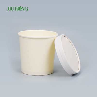 Niestandardowe papierowe miski do lodów spożywczych Bezpieczne w kuchence mikrofalowej 8 OZ Eco Friendly