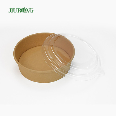 Zrównoważona, ekologiczna, biodegradowalna miska papierowa 1500 ml na chleb hamburgerowy