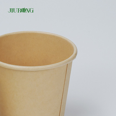 Biodegradowalna miska na zupę papierową 12 Oz Jednorazowe miski z pokrywkami
