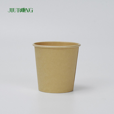 Biodegradowalna miska na zupę papierową 12 Oz Jednorazowe miski z pokrywkami