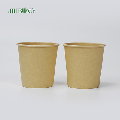 Biodegradowalna miska na zupę papierową 12 Oz Jednorazowe miski z pokrywkami