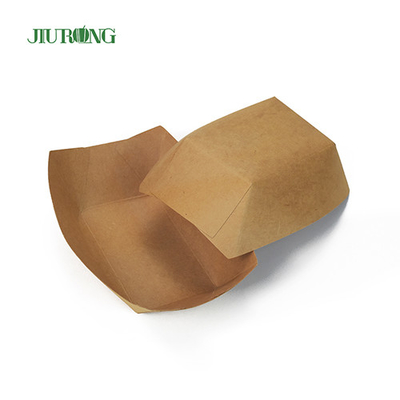 Nadający się do recyklingu biodegradowalny pojemnik na papier 85 * 50 * 45 mm z tektury falistej