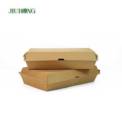 2100 ml Ekologiczne opakowanie na wynos Food Grade papierowe pudełko na lunch kraft