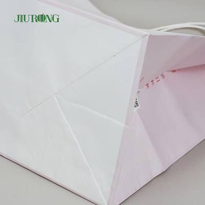 Niestandardowe logo Biodegradowalna torba papierowa Ekologiczne torby gazetowe o wysokości 305 mm