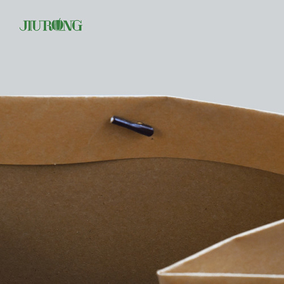 Biodegradowalna torba papierowa na wynos 320 mm Ekologiczne torby Kraft o wysokości 320 mm