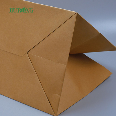 Biodegradowalna torba papierowa na wynos 320 mm Ekologiczne torby Kraft o wysokości 320 mm