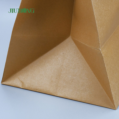 Biodegradowalna torba papierowa na wynos 320 mm Ekologiczne torby Kraft o wysokości 320 mm