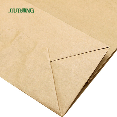 Płaska rączka Take Away Biała papierowa torba z nadrukiem logo