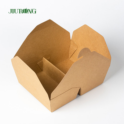 Biodegradowalny pojemnik na papier pakowy Togo Box Fast Food Takeaway Packaging Container